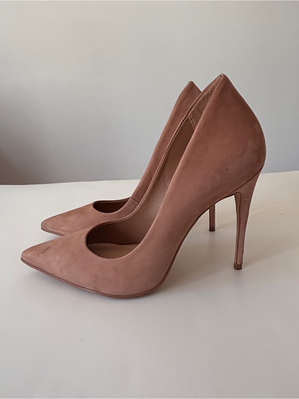 Aldo Suede Pointed-Toe High Heels